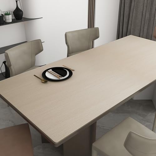 Extra Wide 48"x196" Natural Wood Contact Paper Beige Wood Grain Wallpaper - Image 2