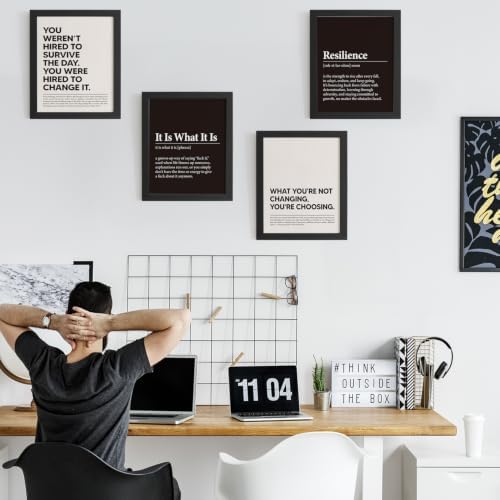 DSHFG Office Motivational Inspirational Wall Art Decor Positive Prints - Image 3