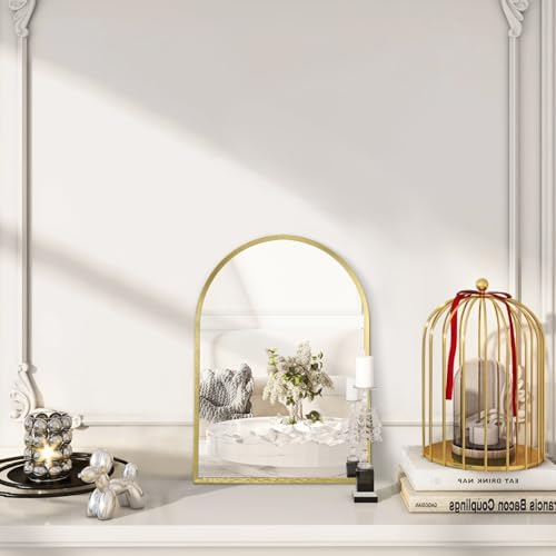 Arch Bathroom Mirror, Metal Frame Vanity Mirror, Dresser Mirror, Arch - Image 5