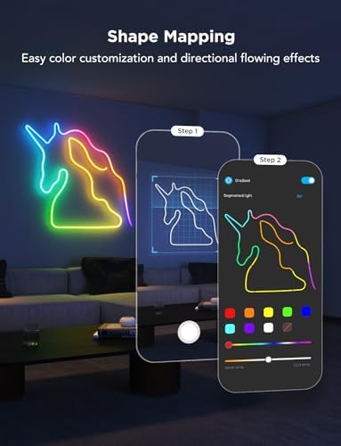 Govee RGBIC Neon Lights 16.4ft Works - Image 4