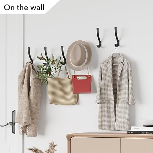 Coat Hooks Wall Mounted, Heavy Duty Hooks Hanging Towel - Image 5