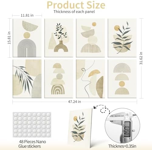 Art3d Acoustic Wall Panels, 48 x 32 in Set - Image 5