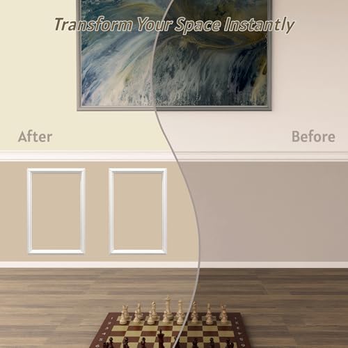 Peel and Stick Molding 2Set 16X24IN, Picture Frame Molding Paintable - Image 3