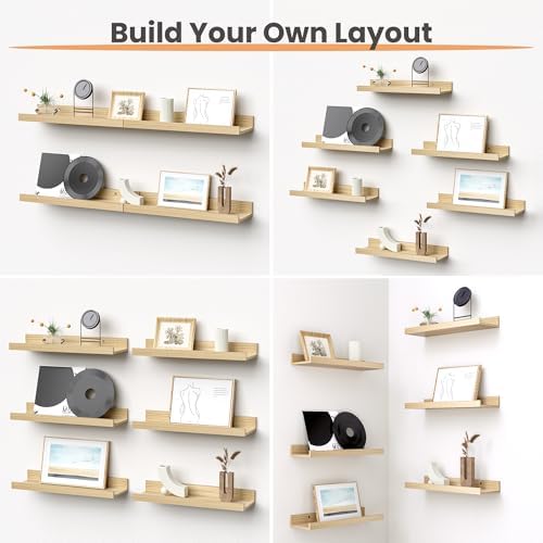 upsimples Floating Shelves for Wall Decor Storage - Image 4