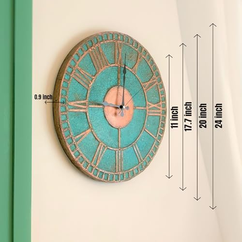 Handmade Copper Wall Clock Artisan Touch in Every Piece - Image 6