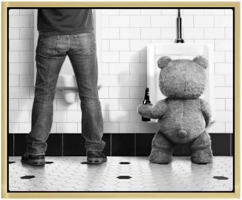 B.B.F MAKE Funny Comedy Movie Framed Canvas Wall Art by BBFMAKE