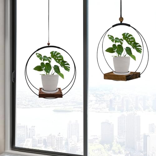 hismocal Hanging Planter for Indoor Plants, Plant Hanger - Image 6