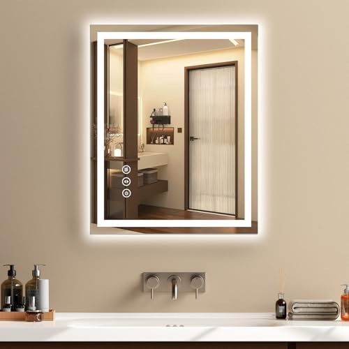 24"x 30" LED Bathroom Mirror by Lmsedf