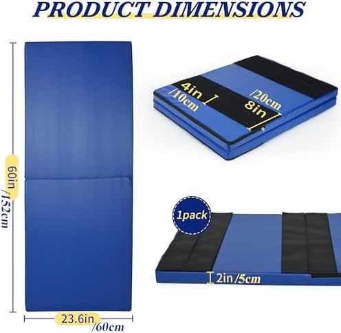 Gym Wall Padding 1 Piece 2" High-Density Thick Foam Wall Protector, 23.6''x60'' - Image 2