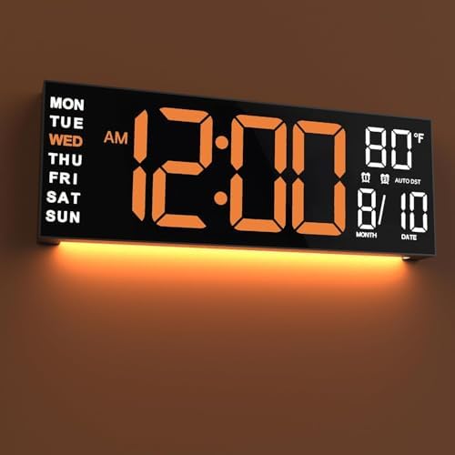 JALL 16" Large Digital Wall Clock by JALL