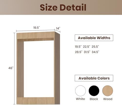ROOMTEC 19.5" Double Hanging Closet Unit, Modular Closet System - Image 2