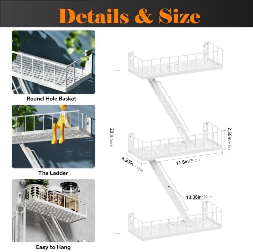 Fire Escape Shelf- New York Industrial Metal Shelf - Image 3