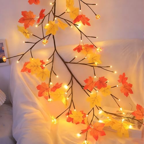 Maple Leaf LED Tree Branch Lights - Image 6
