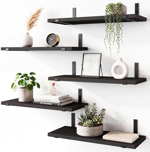 Fixwal Floating Shelves for Wall, Width 4.75 Inches by Fixwal