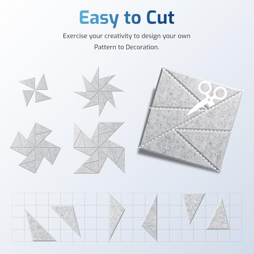 12 Pack Self-Adhesive Acoustic Panels, Sound Proof Foam Panels - Image 6