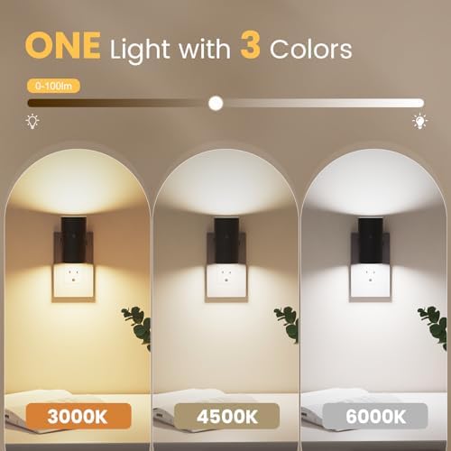 VOLISUN Night Lights Plug into Wall, Dimmable LED Nightlight - Image 2