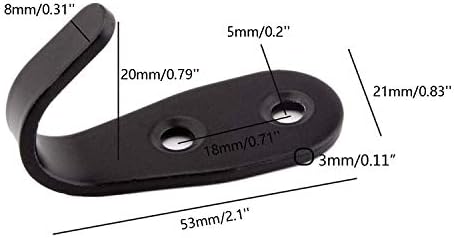 Heavy Duty Wall Hooks, Stainless Steel Screw On Hooks - Image 2