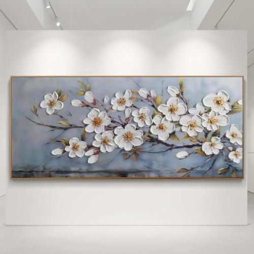 Anolyfi Framed Large Textured Canvas Wall Art - Image 4