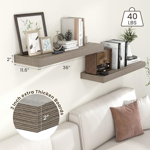 FLYJOE Deep Floating Shelves - Image 3