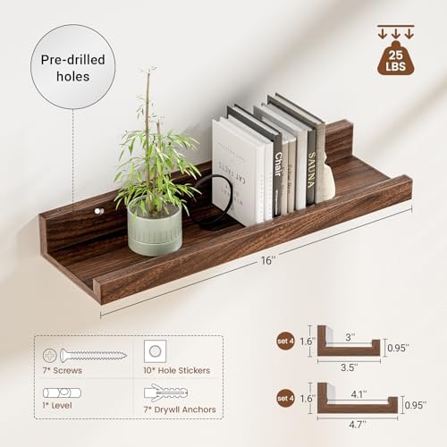 Heimlove 16 Inch Picture Ledge Shelf - Image 3
