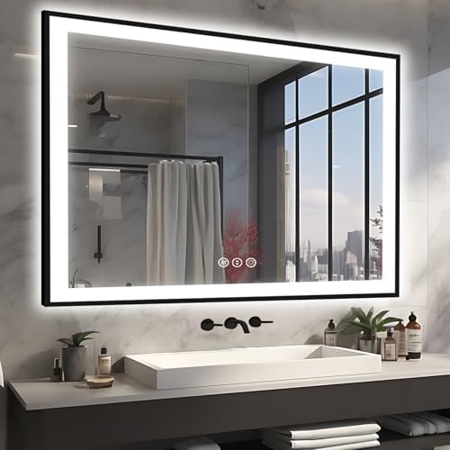 EchosLife 51x40 Bathroom Light up Mirror by EchosLife
