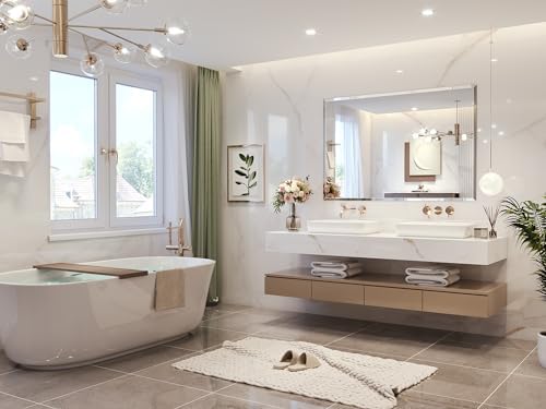 Frameless Bathroom Mirror - Image 2
