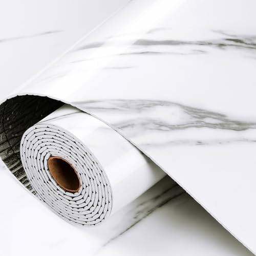LACHEERY 15.8"x317" Removable Marble Wall Panels by LaCheery