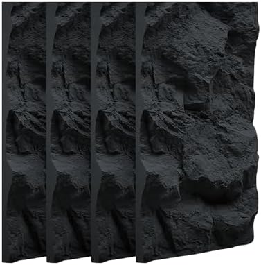 IZODEKOR PU Wall Panels Stone Look 24x48 in | 1.97 in Thick | 3D Wall Panels by Izodekor3DWallPanels