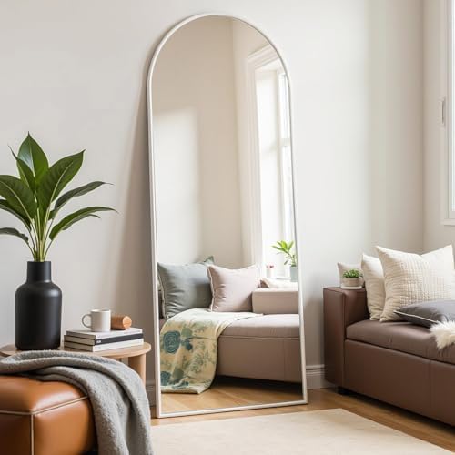 Prywot Arched Full Length Mirror Free Standing - Image 3
