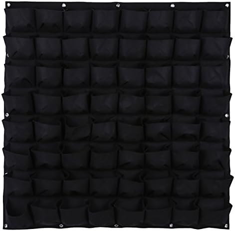 Ogrmar 64 Pockets Wall Planter Breathable Vertical Garden Planter Grow Bag by Ogrmar