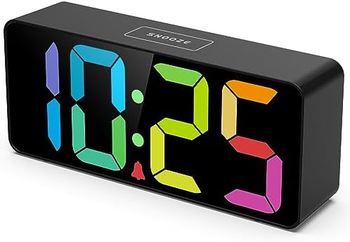 Welgo 7.5 Inches Big Number Alarm Clock by Welgo