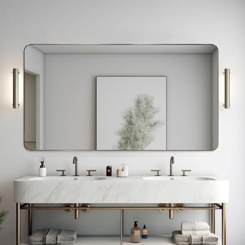 ANDY STAR Brushed Nickel Mirrors - Image 6