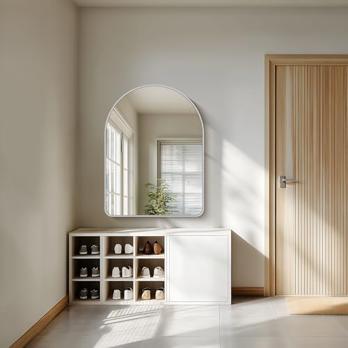 FORBATH Arched Bathroom Mirror 40x30 Inch, Arched Mirror - Image 4