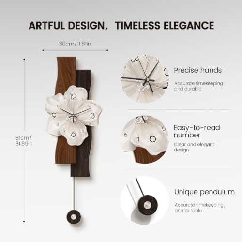 Large Wall Clocks for Living Room Decor - Image 7