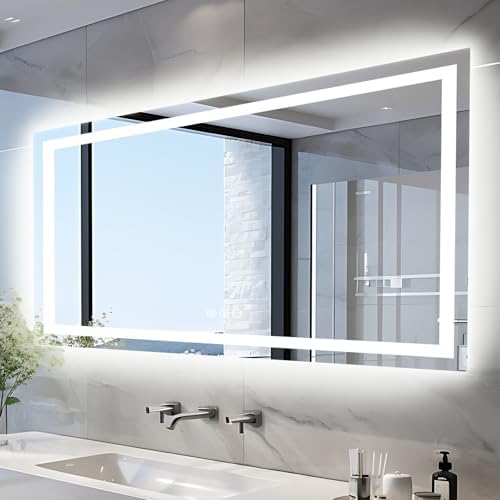 EchosLife 60"x28" LED Bathroom Mirrors by EchosLife