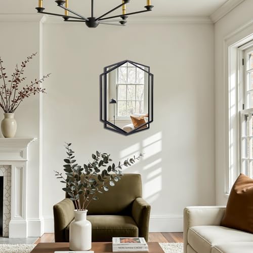 LuxenHome 31.8"X22" Wall Mirror - Image 4