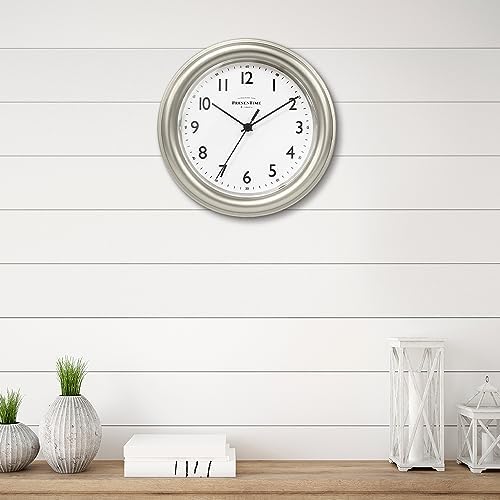 Presentime 8.5" Modern Farmhouse Essential Wall Clock - Image 5
