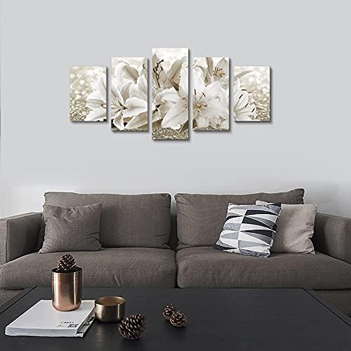 LUDUHU Arts Modern Flower Theme Wall Art - Image 6