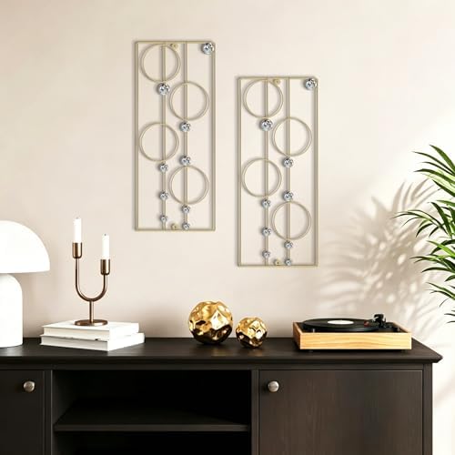ZEXUIRU 2 Pcs. Abstract Metal Art - Image 6