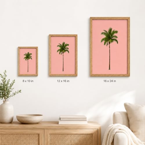 Framed Palm Tree Canvas Wall Art - Image 5