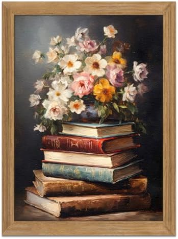 Framed Vintage Floral Wall Art by AKWISHWallArt