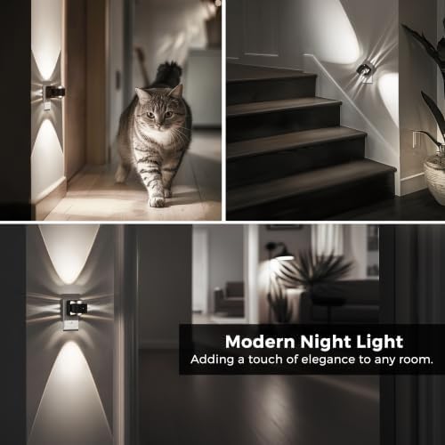 L LOHAS LED Night Light Projector, Night Lights Plug into Wall Light Sensor - Image 5