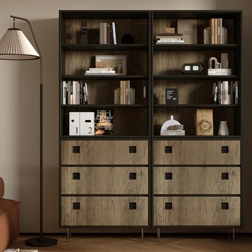 BOMENG Wood Grain Peel & Stick Wallpaper Oak Contact Paper Wall Vinyl Wrap - Image 4
