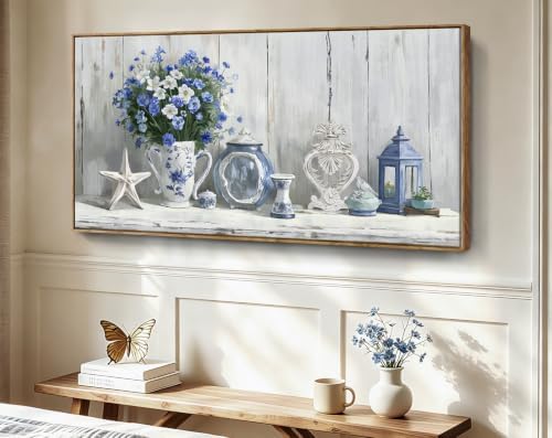 Nicetop Large Framed Artwork for Walls – Coastal Rustic Farmhouse Art Prints - Image 5