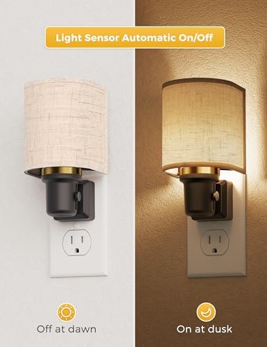 L LOHAS LED Night Lights Plug into Wall, Plug in Night Light Dimmable 100LM - Image 2