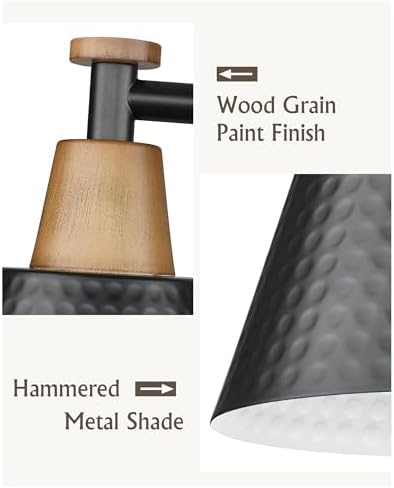 FEMILA Wall Sconces Set of 2, 1-Light Matte Black Bathroom Light Fixtures - Image 3