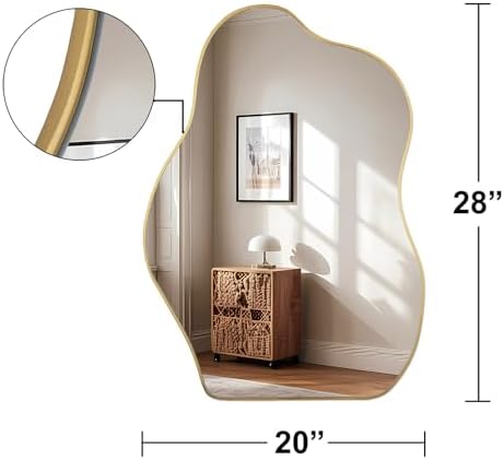 Irregular Asymmetrical Wall Mirror - Image 4