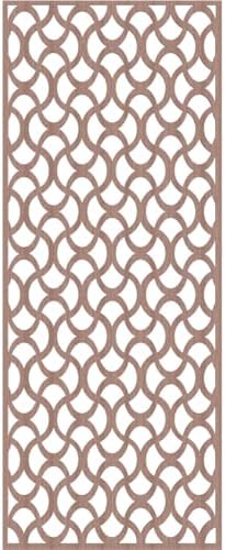 Resort Decorative Pierced Fretwork Wood Wall Panels, 31 3/8"W x 79 3/8"H x 3/8"T - Image 4