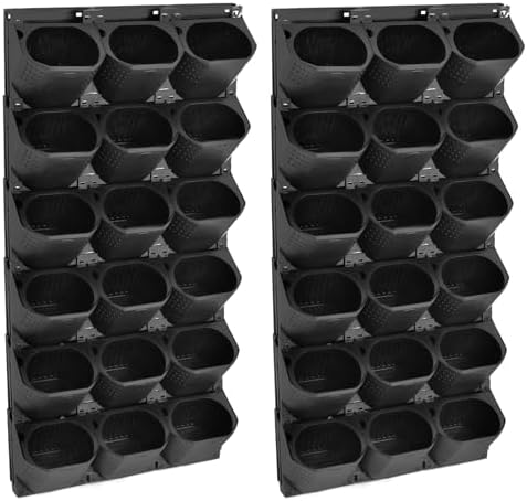 36-Pot Wall Mounted Planter – Vertical Wall Planter - Image 3