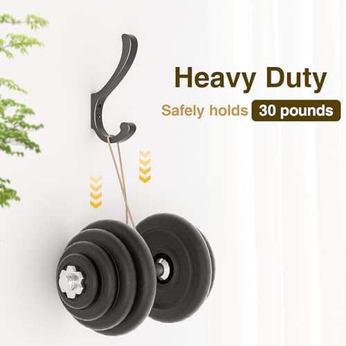 Large Coat Hooks Wall Mount, Heavy Duty Wall Hooks - Image 4